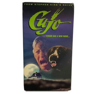 Cujo (VHS, 1997) Republic Pictures from Stephen King Novel Horror TESTED & RARE